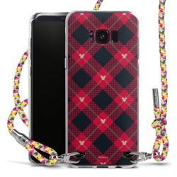 New Carry Case Transparent Stoff colourful/silber