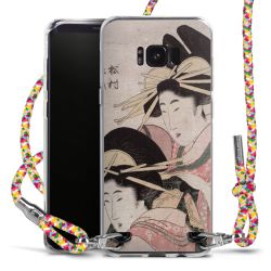 New Carry Case Transparent Stoff colourful/silber