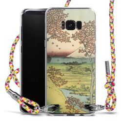 New Carry Case Transparent Stoff colourful/silber