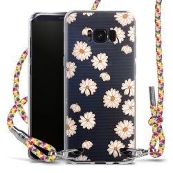 New Carry Case Transparent Stoff colourful/silber