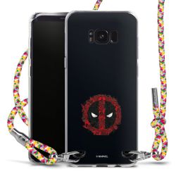 New Carry Case Transparent Stoff colourful/silber