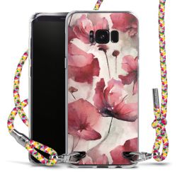 New Carry Case Transparent Stoff colourful/silber