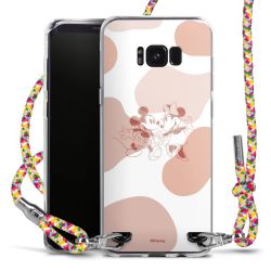 New Carry Case Transparent Stoff colourful/silber