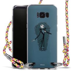 New Carry Case Transparent Stoff colourful/silber