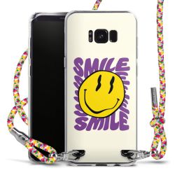 New Carry Case Transparent Stoff colourful/silber