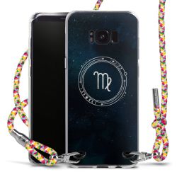 New Carry Case Transparent Stoff colourful/silber