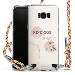 New Carry Case Transparent Stoff colourful/silber