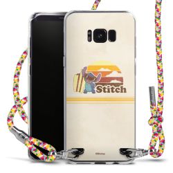 New Carry Case Transparent Stoff colourful/silber