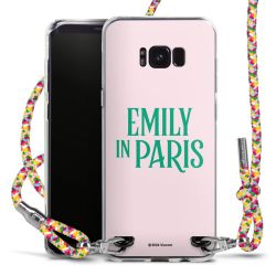 New Carry Case Transparent Stoff colourful/silber