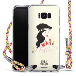 New Carry Case Transparent Stoff colourful/silber