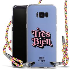 New Carry Case Transparent Stoff colourful/silber