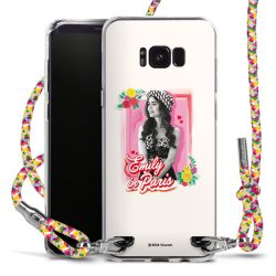 New Carry Case Transparent Stoff colourful/silber