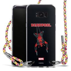 New Carry Case Transparent Stoff colourful/silber