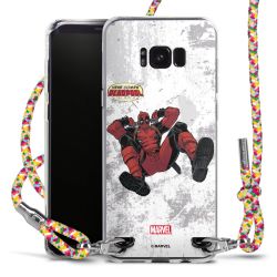 New Carry Case Transparent Stoff colourful/silber