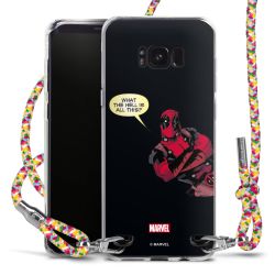 New Carry Case Transparent Stoff colourful/silber