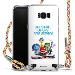 New Carry Case Transparent Stoff colourful/silber