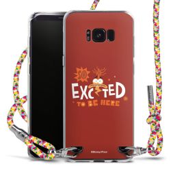 New Carry Case Transparent Stoff colourful/silber