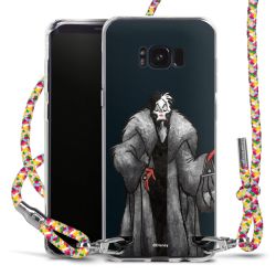 New Carry Case Transparent Stoff colourful/silber