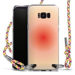 New Carry Case Transparent Stoff colourful/silber