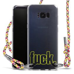 New Carry Case Transparent Stoff colourful/silber