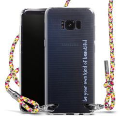 New Carry Case Transparent Stoff colourful/silber