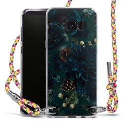 New Carry Case Transparent Stoff colourful/silber