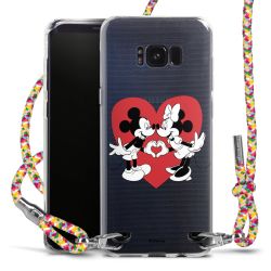 New Carry Case Transparent Stoff colourful/silber