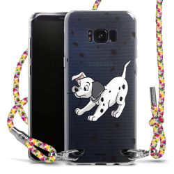 New Carry Case Transparent Stoff colourful/silber