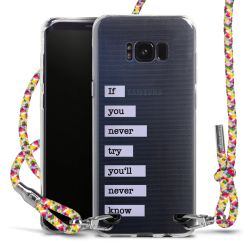 New Carry Case Transparent Stoff colourful/silber