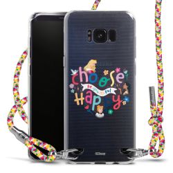 New Carry Case Transparent Stoff colourful/silber