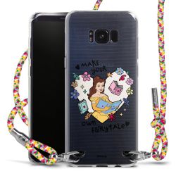 New Carry Case Transparent Stoff colourful/silber