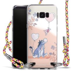 New Carry Case Transparent Stoff colourful/silber