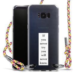 New Carry Case Transparent Stoff colourful/silber