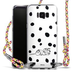 New Carry Case Transparent Stoff colourful/silber