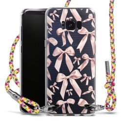 New Carry Case Transparent Stoff colourful/silber