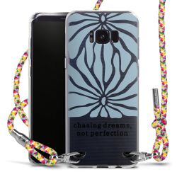 New Carry Case Transparent Stoff colourful/silber