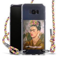 New Carry Case Transparent Stoff colourful/silber