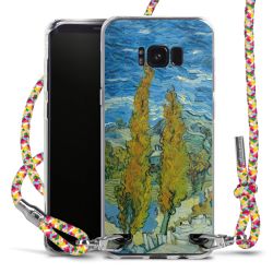 New Carry Case Transparent Stoff colourful/silber