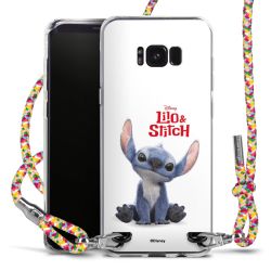 New Carry Case Transparent Stoff colourful/silber