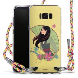 New Carry Case Transparent Stoff colourful/silber