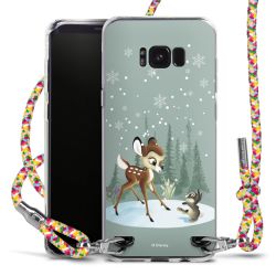 New Carry Case Transparent Stoff colourful/silber