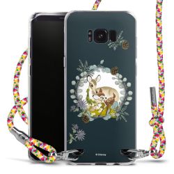 New Carry Case Transparent Stoff colourful/silber