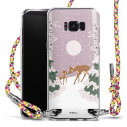 New Carry Case Transparent Stoff colourful/silber