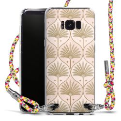 New Carry Case Transparent Stoff colourful/silber