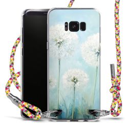 New Carry Case Transparent Stoff colourful/silber