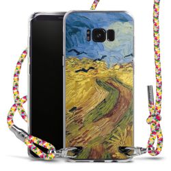 New Carry Case Transparent Stoff colourful/silber