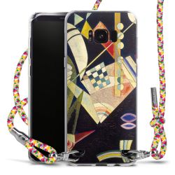 New Carry Case Transparent Stoff colourful/silber