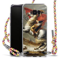 New Carry Case Transparent Stoff colourful/silber