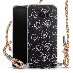 New Carry Case Transparent Stoff colourful/silber