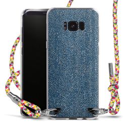 New Carry Case Transparent Stoff colourful/silber